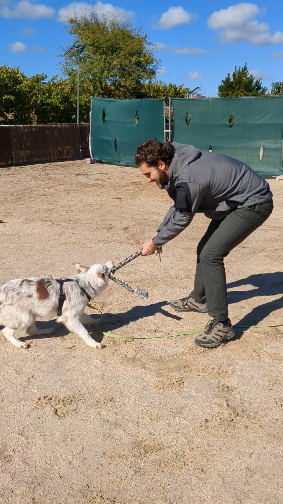 Fotos de entrenador Canino White Fang Educación Canina