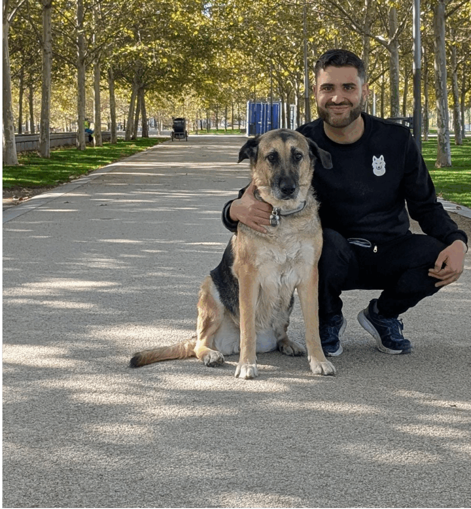 Luís Adiestrador White FANG y su Perro en Madrid